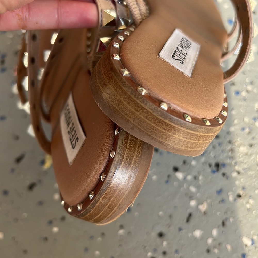 Steve Madden rockstud sandals - Picture 6 of 9